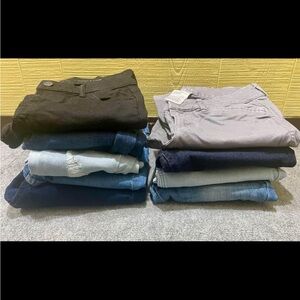 9 pairs of pants/jeans